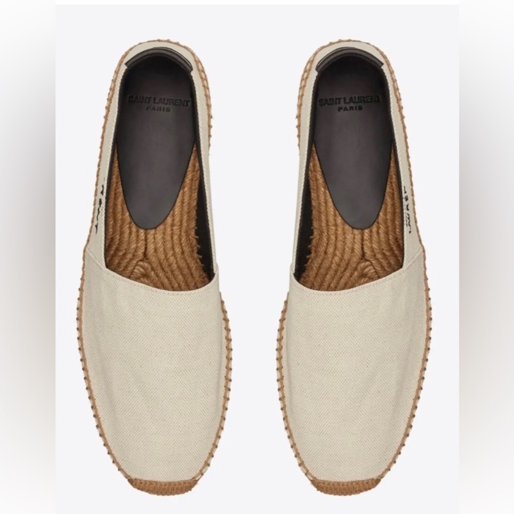 Brand new Saint Laurent espadrilles. Dust bag included. No box.